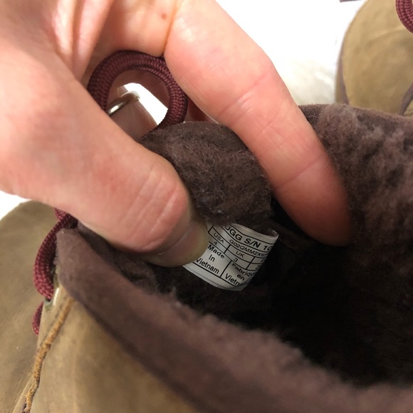 UGG Neumel II Waterproof Lace-Up Boots Kids Size 4 - Picture 15 of 16